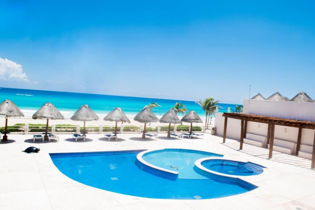 Ocean Front Villa Marlin, Best Location In Hotel Zone #109 Канкун Экстерьер фото